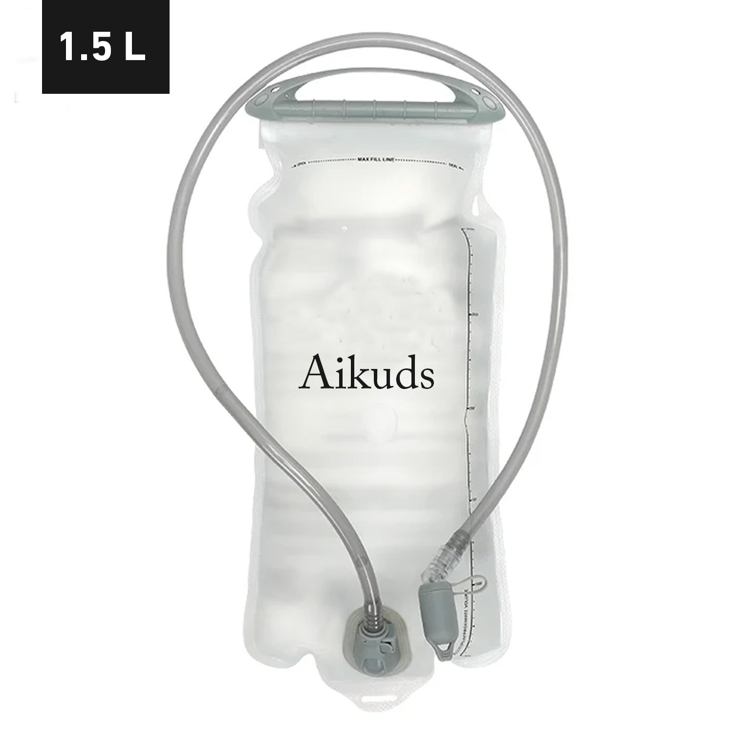 Bolsa de agua hidratación con maguera de succión para mochila ciclismo 1.5L AW01