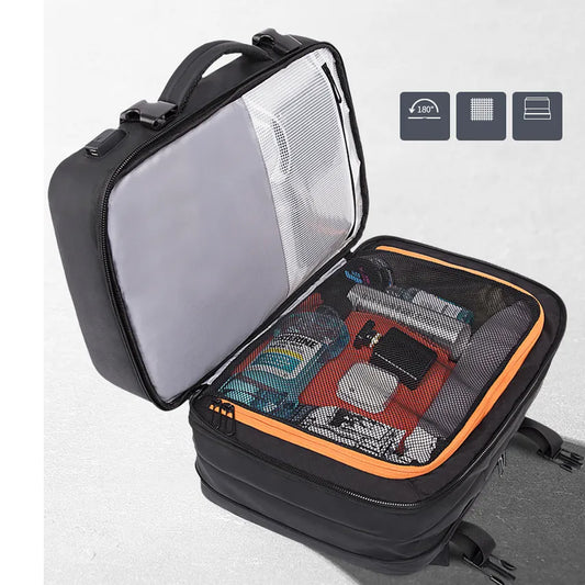 Mochila de viaje BP35 expandible maleta gran capacidad USB