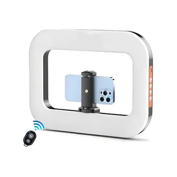 Aro de luz led portátil para celular fotografía universal YM200