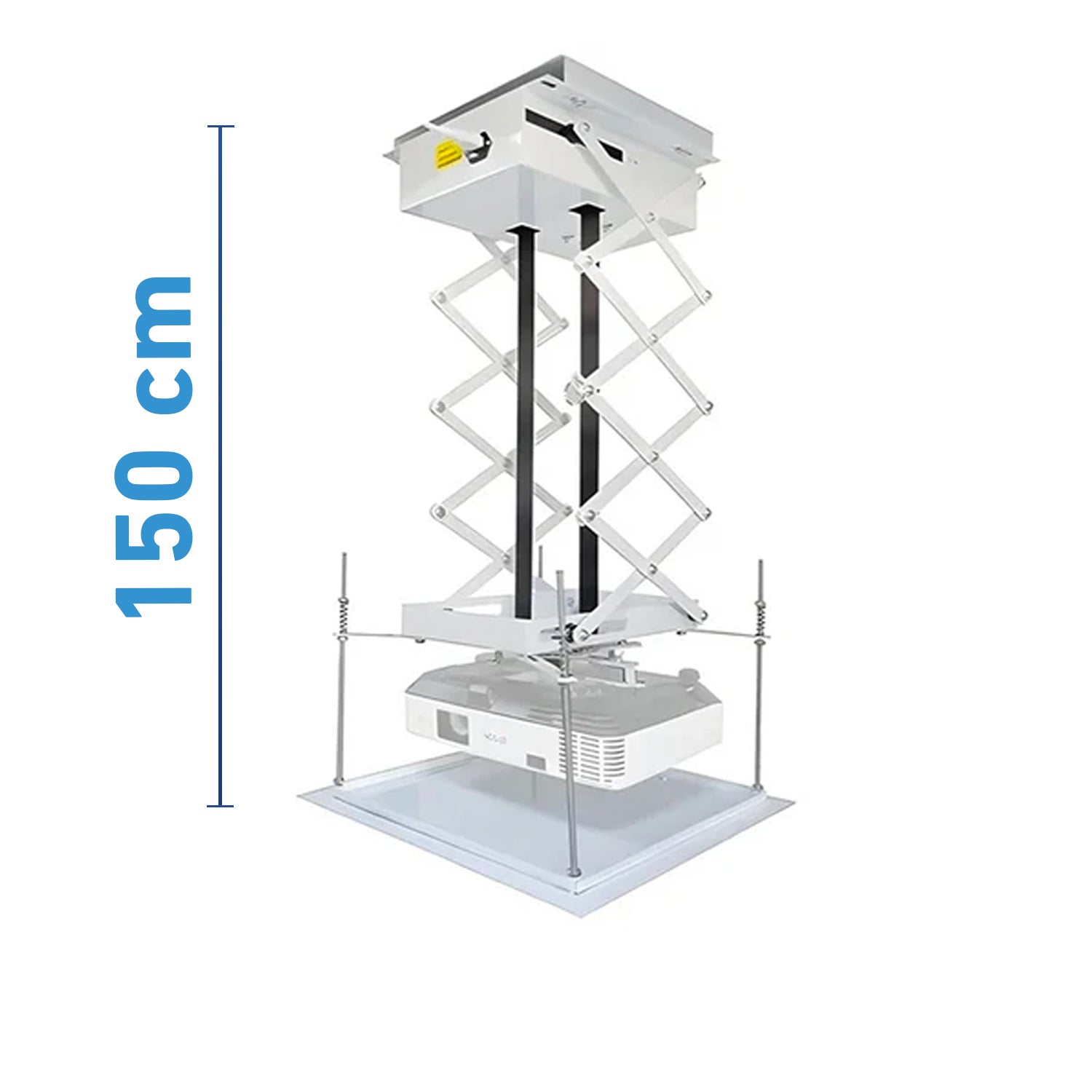 Rack eléctrico soporte de proyector de 1.5 metro regulable para techo