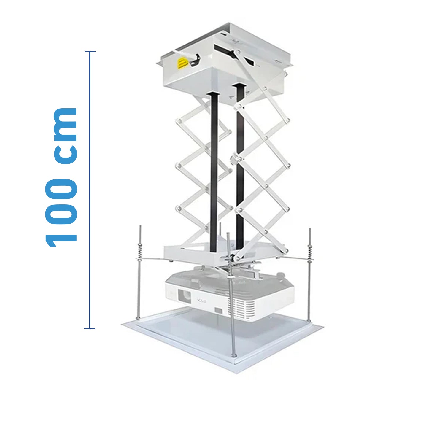 Rack eléctrico soporte de proyector de 1 metro regulable para techo