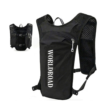 Mochila para bolsa de hidratación de 1.5L ciclismo running BP-50 Negro
