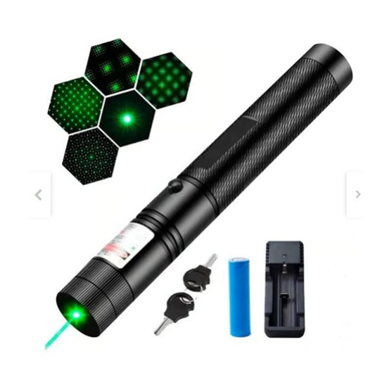 Puntero Laser Verde 303 Potente 532nm + Bateria + Cargador