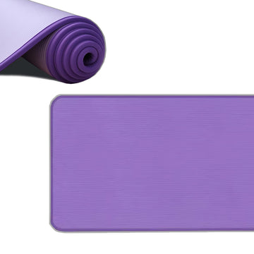 Colchoneta Yoga Mat NBR 10mm + Sujetador + Bolso YM002 morado