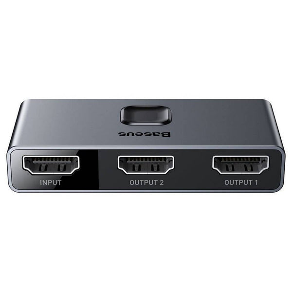 Hub Matrix 2 en 1 bidireccional 3 HDMI 4K HD Baseus CAHUB-BC0G