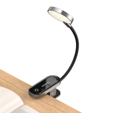 Lámpara LED mini clip luz regulable USB Baseus DGRAD-0G