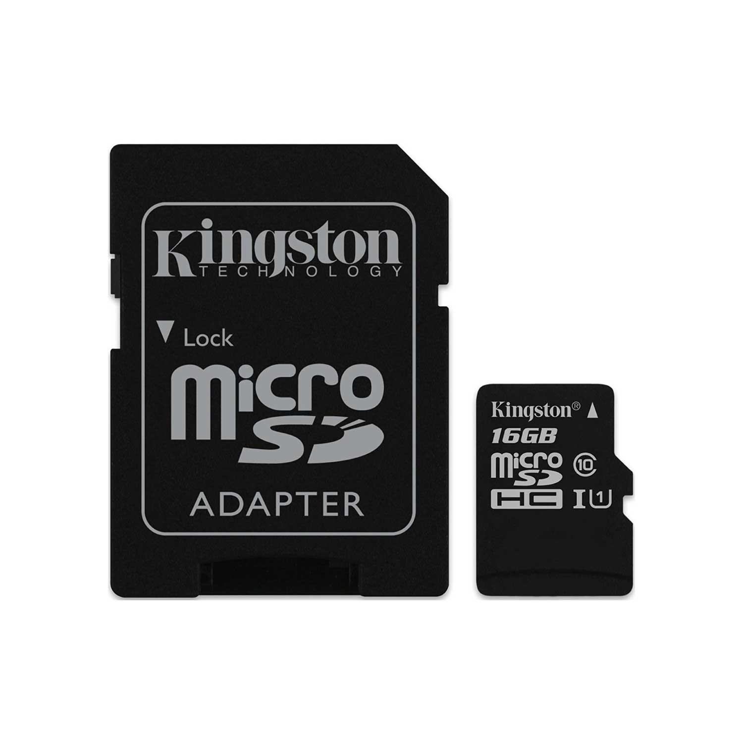 Memoria Micro SD  16 GB Clase 10 Kingston