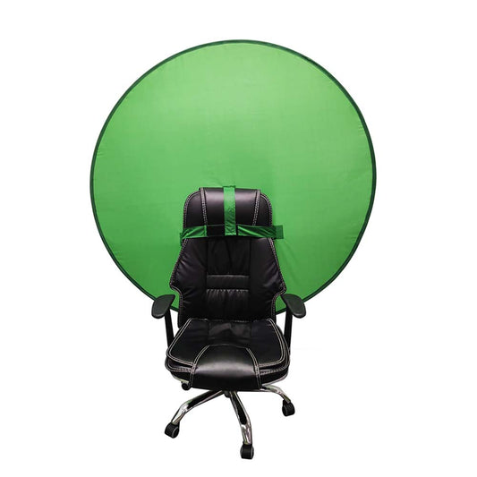 Fondo Verde Chroma Key 110 cm de silla para Fotografía y Video BLH03